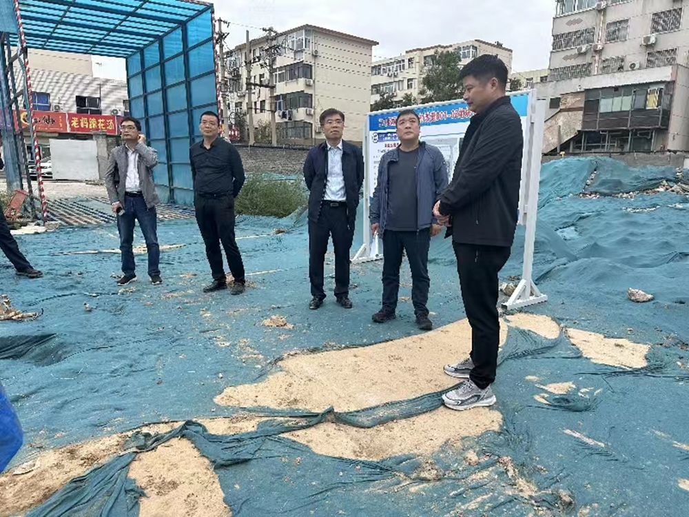 乐鱼官方网页版-乐鱼(中国)
负责人汪洋到孙八砦城中村改造项目调研项目建设工作